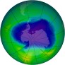 Antarctic Ozone 2010-10-15